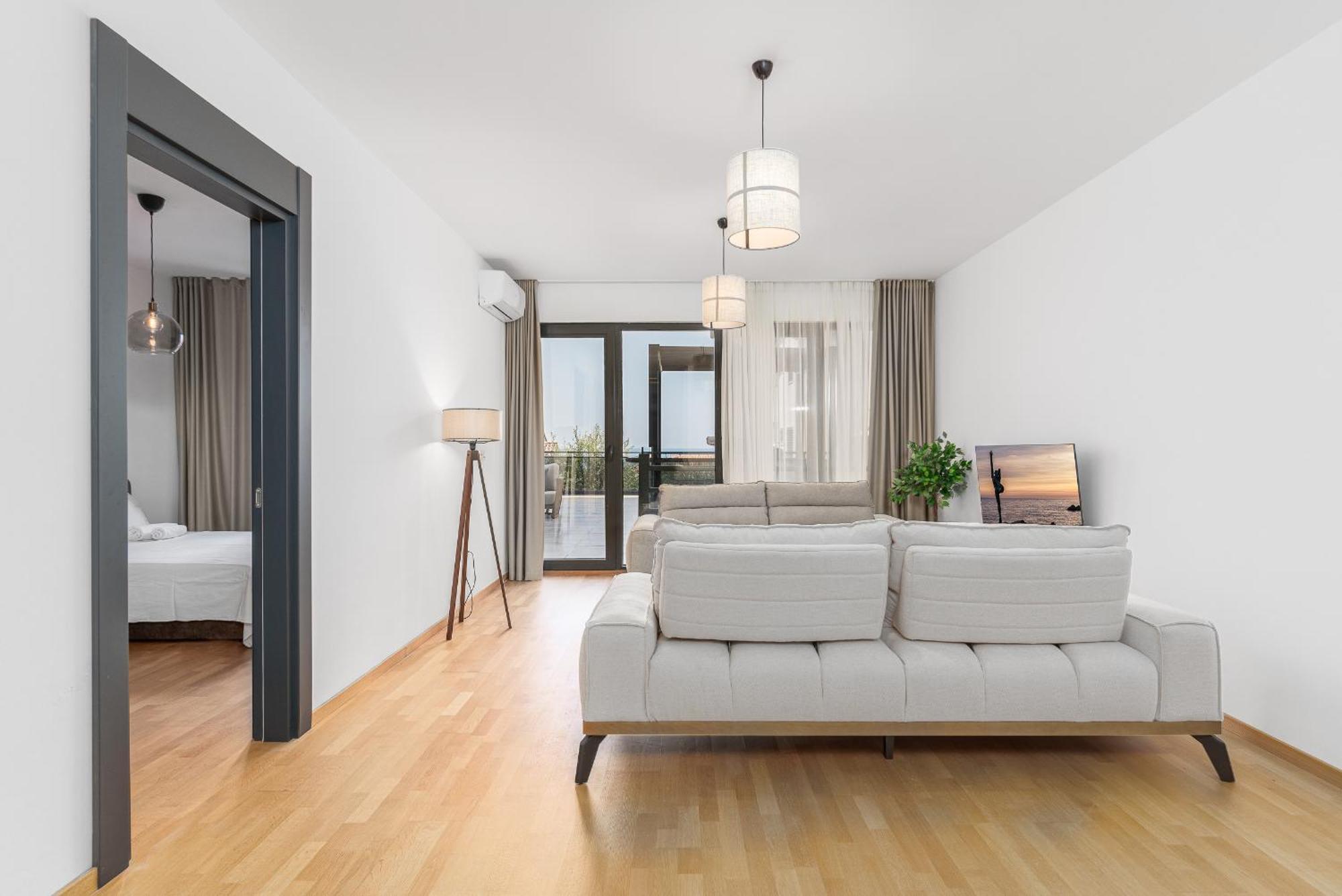 Apartmán Vista Seaview Sveti Stefan Exteriér fotografie