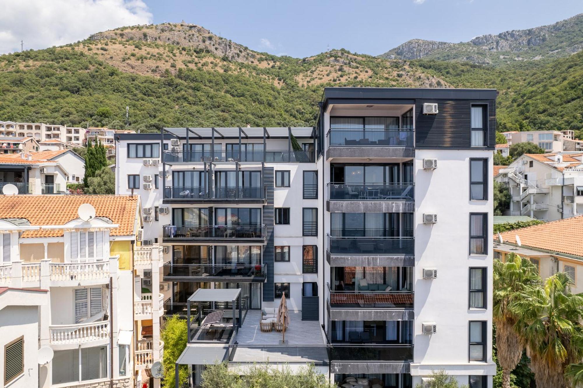 Apartmán Vista Seaview Sveti Stefan Exteriér fotografie