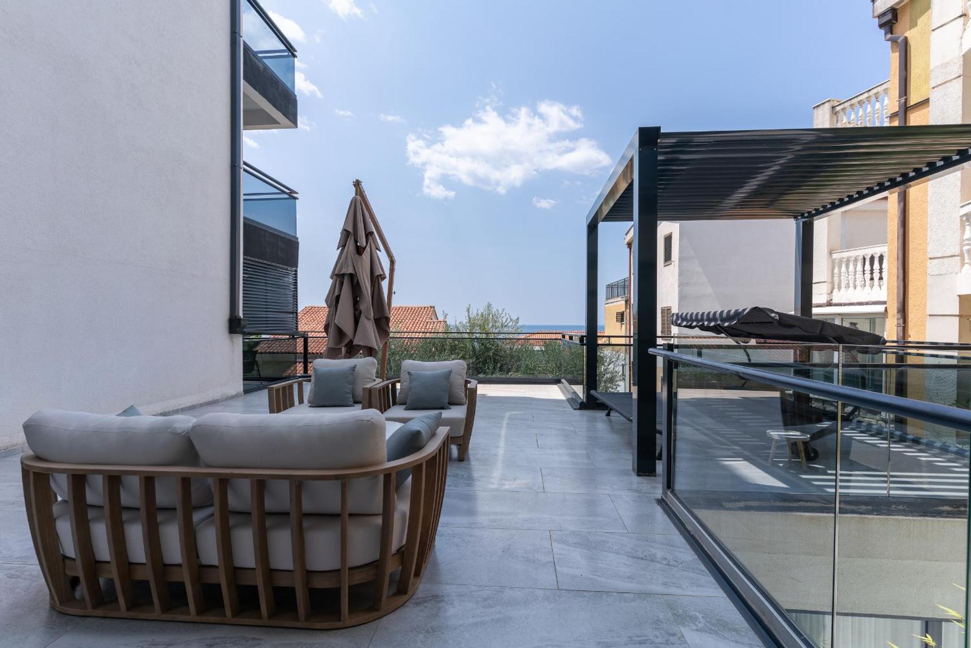Apartmán Vista Seaview Sveti Stefan Exteriér fotografie